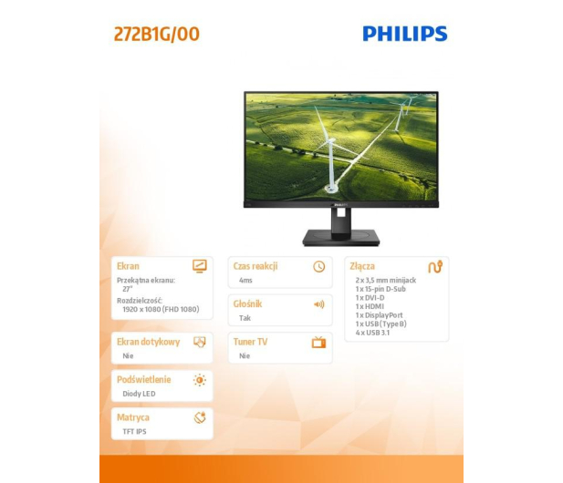 Philips 272B1G/00 - 652155 - zdjęcie 10